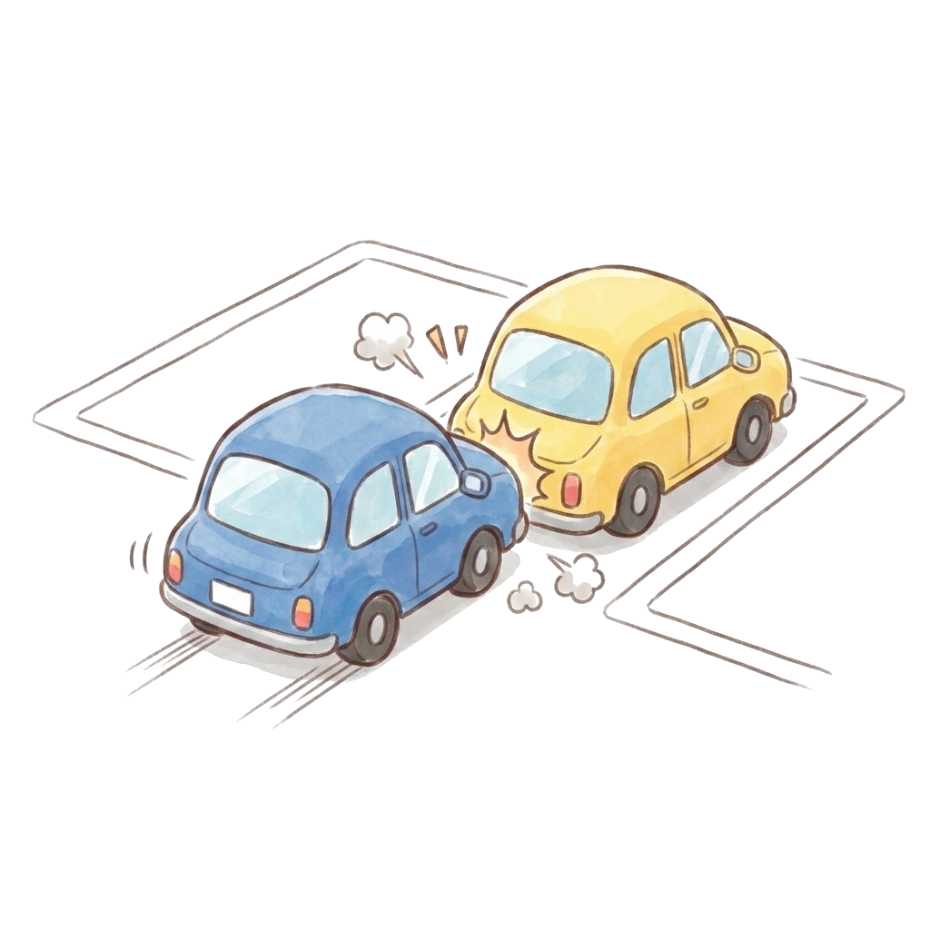 駐車場での事故