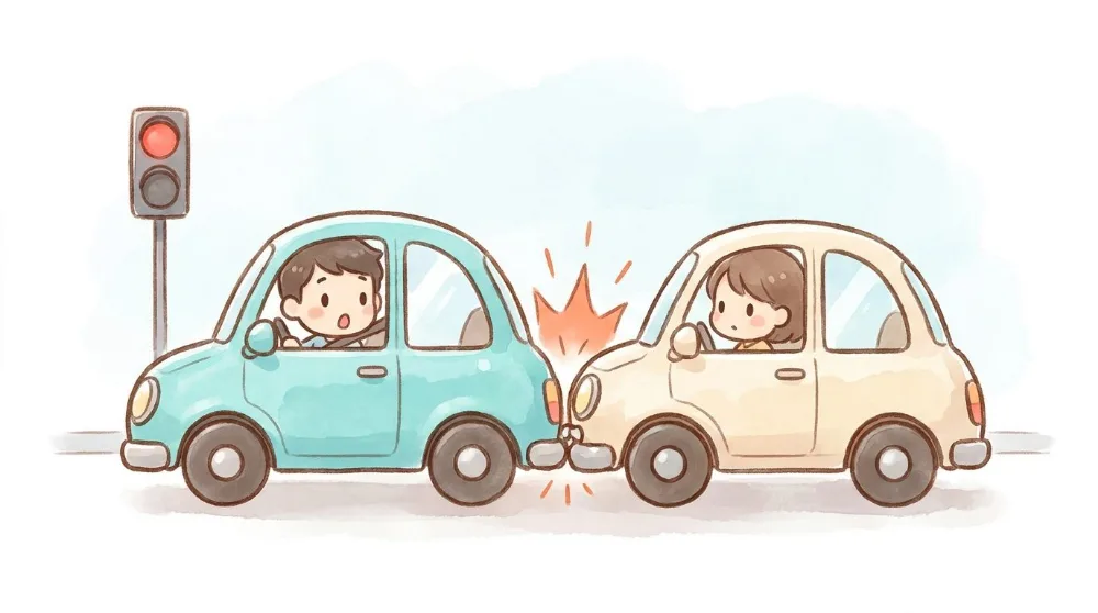 事故は一瞬。でも体へのダメージは、あとから現れます